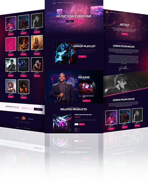 tyndra-entertainment-html-website-development