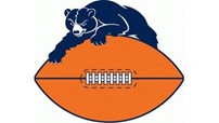 Rugby Ball Chicago Bear Logo
