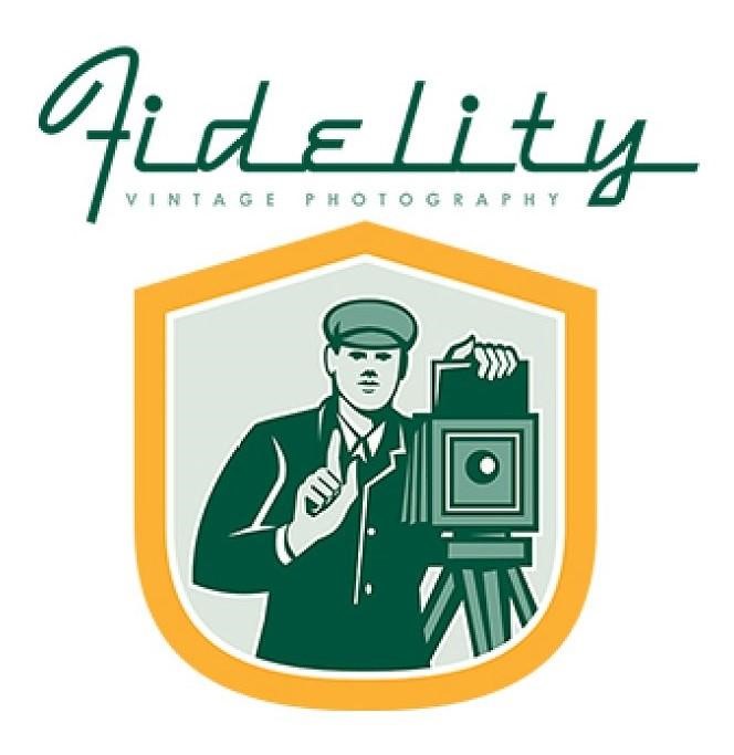 Fidelity Vintage Photo Studio Logo