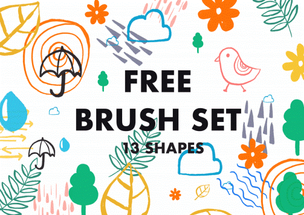 Free procreate brush set