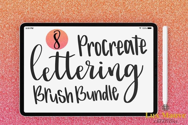 Lettering brush bundle
