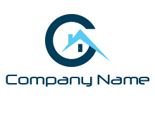 Generic real estate logo template modern