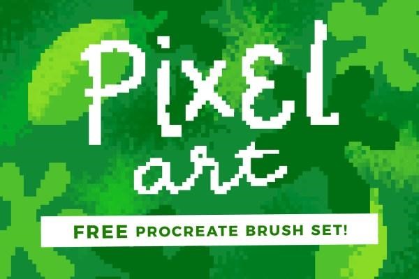 Pixel art brush