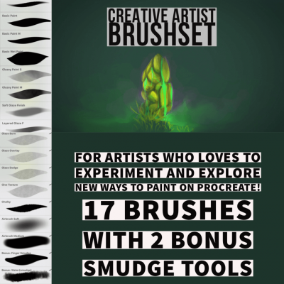 Procreate smudge brush