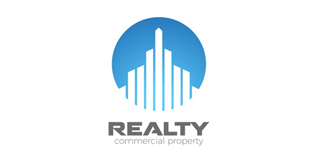 Realty commercial property real estate logo