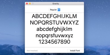 free fonts download mac photoshop