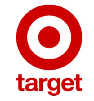 Target logo with name in lowercase