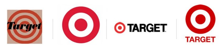 different target logos 1962-present