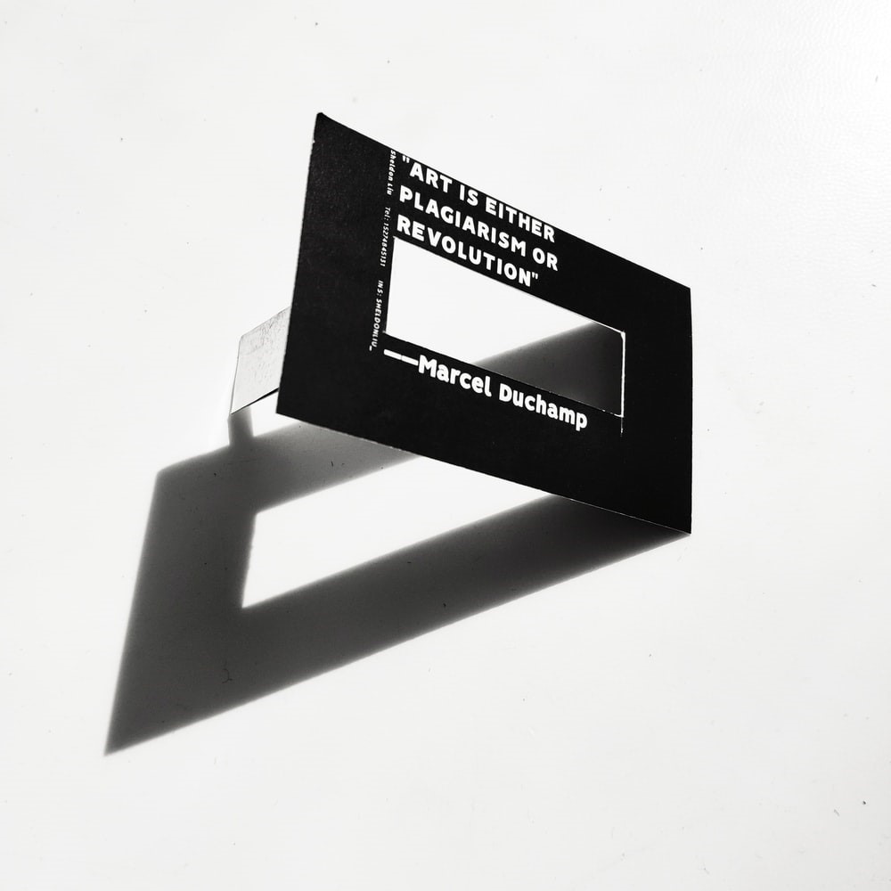business card with innovative design