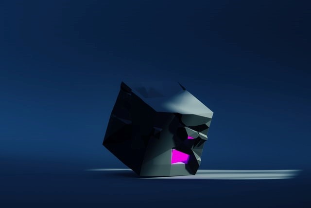 3D abstract cube image