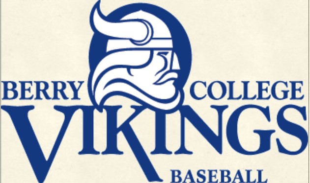 Berry College Vikings baseball Team Logo