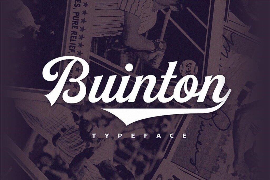 The Buinton baseball script