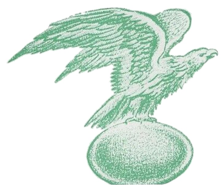 Classic green eagles logo