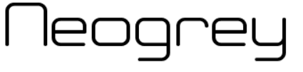 Neogrey – a contemporary typeface