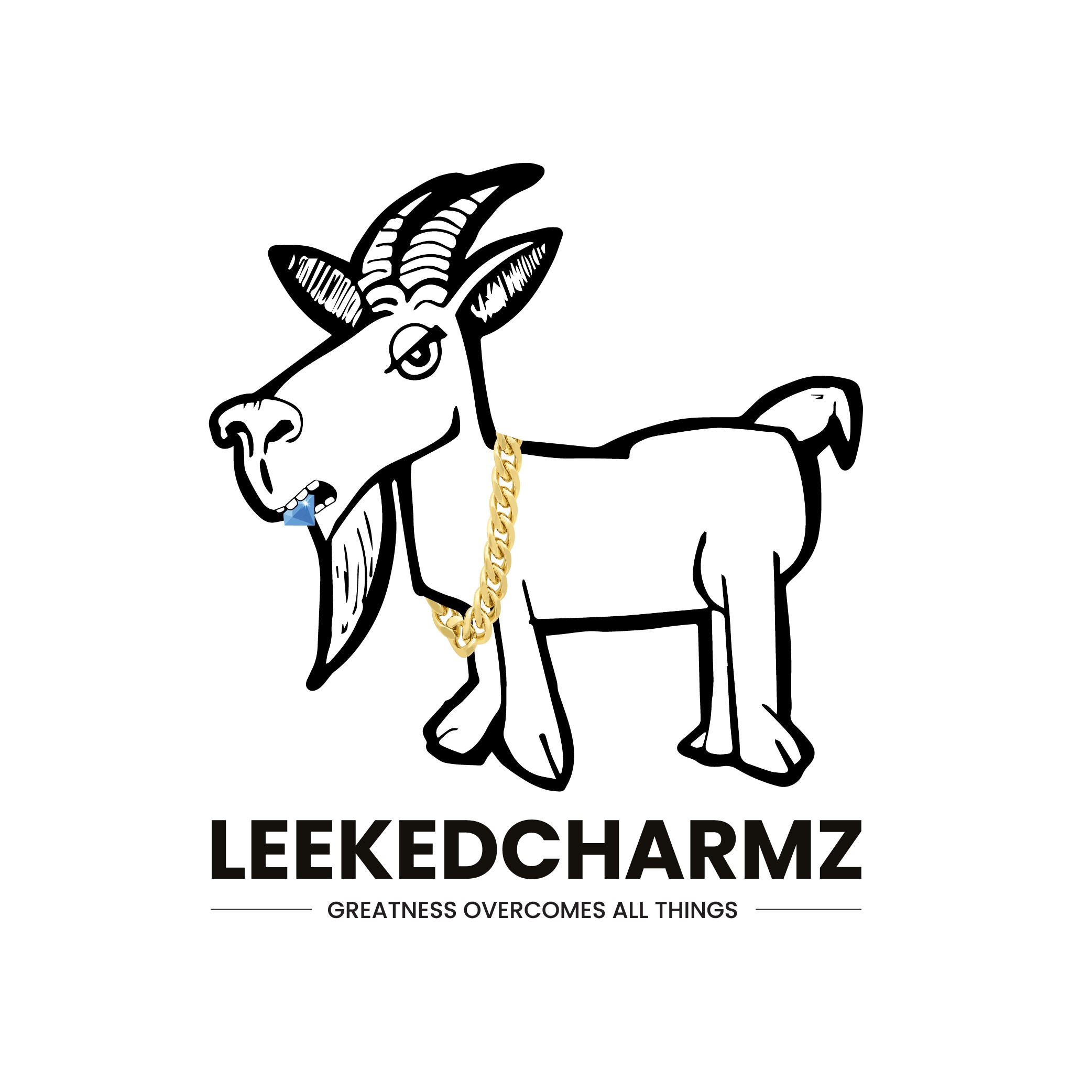 LeekedCharmz symbol logo example