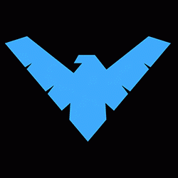 Nightwing superhero logo