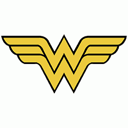 wonder woman superhero logo