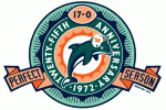 Dolphins logo anniversary 1997