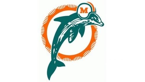 Dolphins logo primary 1989