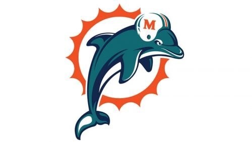 Dolphins logo primary 1997