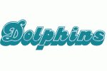 Dolphins logo wordmark original