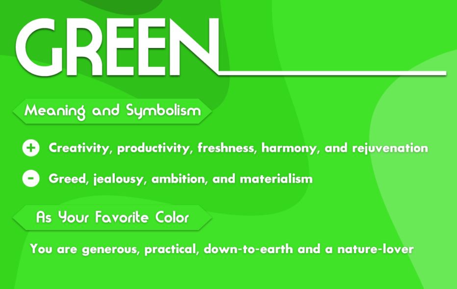 Green color meanings