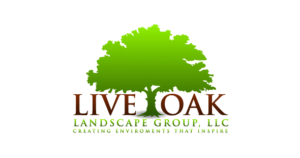 Live Oak Landscaping LLC lawn care logo