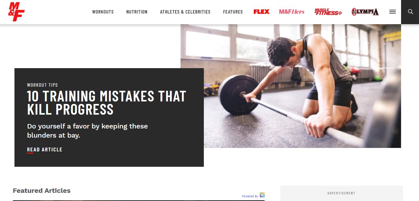 The Best Looking Gym Websites to Inspire Yourself With