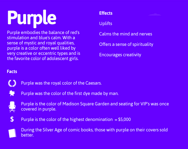 7 Unique Facts about Purple - Purpleologist