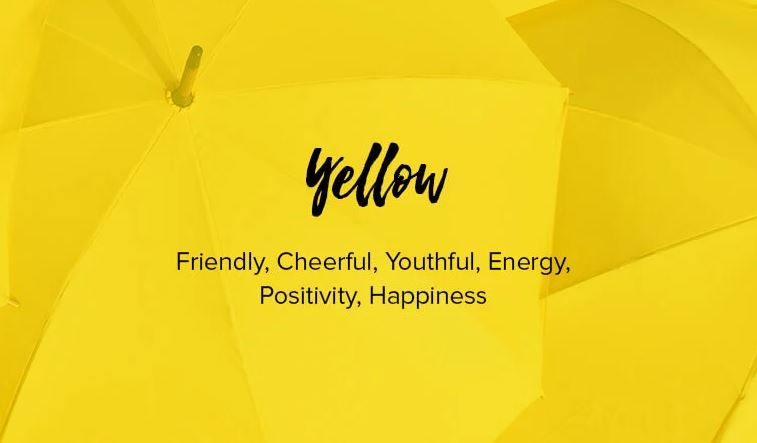 Yellow color meanings