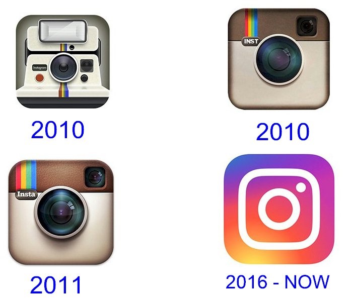 Instagram logo history