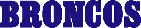 original broncos logo wordmark
