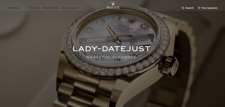Rolex website