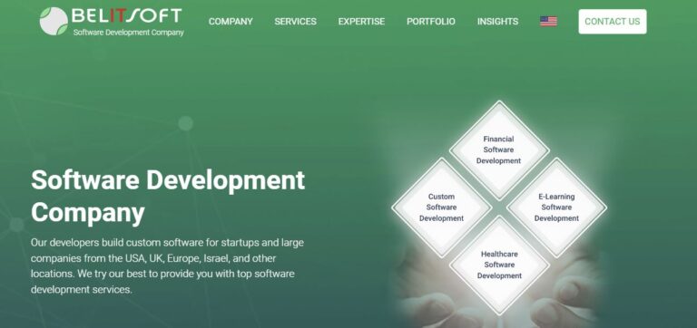 Belitsoft homepage