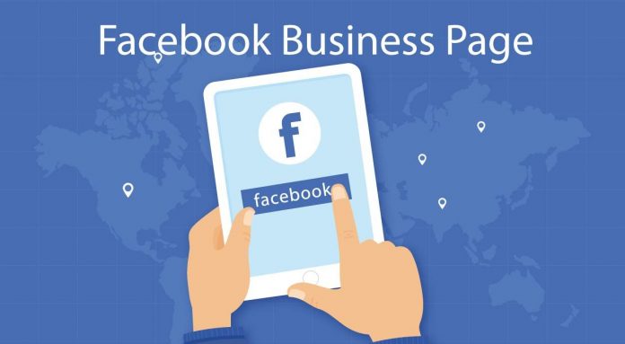 Facebook business page
