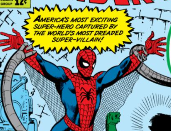 first Spiderman logo