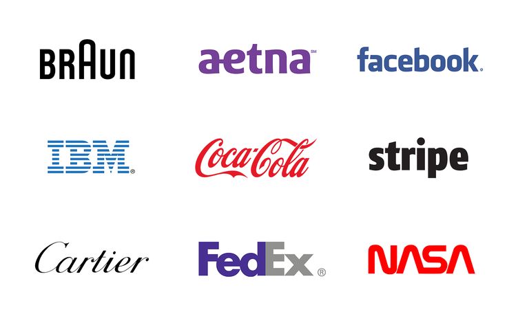 Wordmark logos