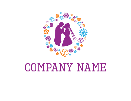 Illustrate wedding logo