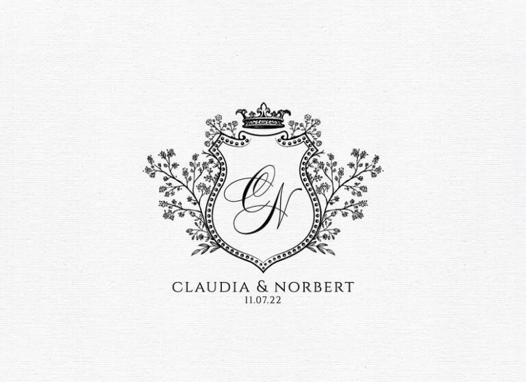 2023 Best Wedding Logo Design Ideas - Monogram Wedding - Logo Maker