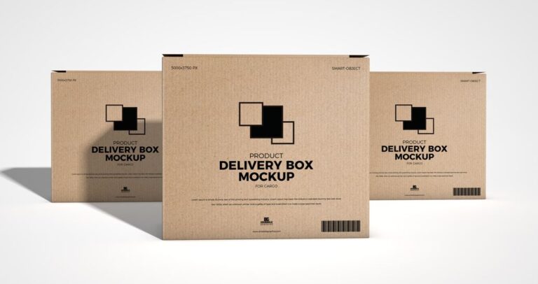 Printed box packaging