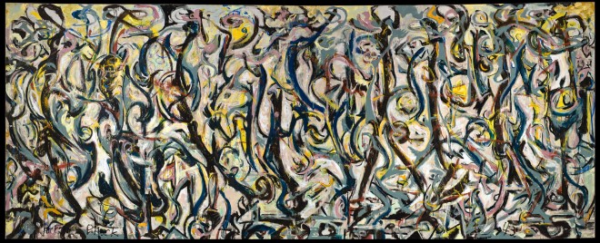 Jackson Pollock painting called the Mural