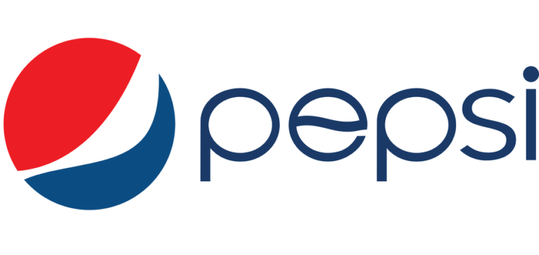 The new and current Pepsi logo used nowadays