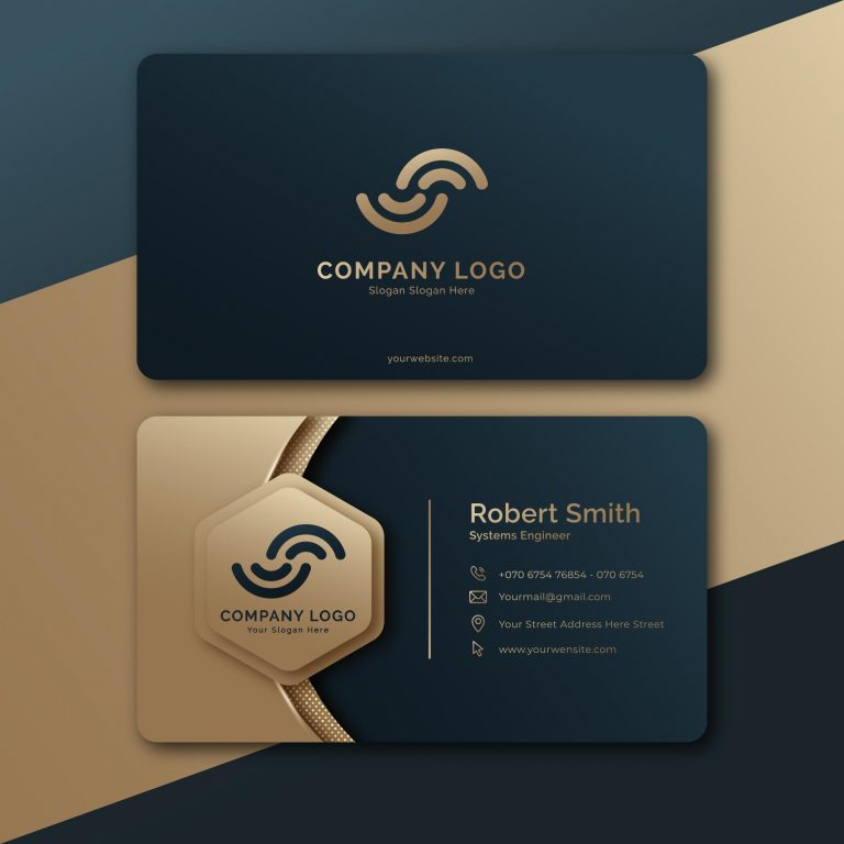 Stationery design business cards