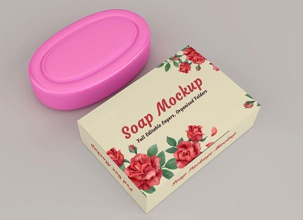 Custom printed soap packaging