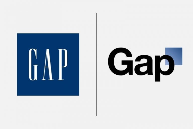Gap logo redesigned
