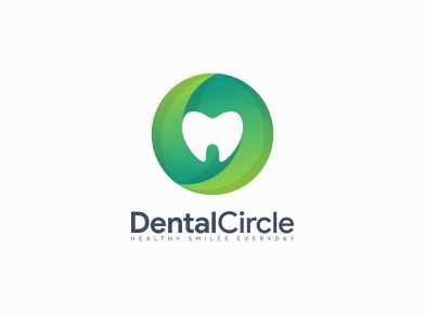 Minimalist dental logo