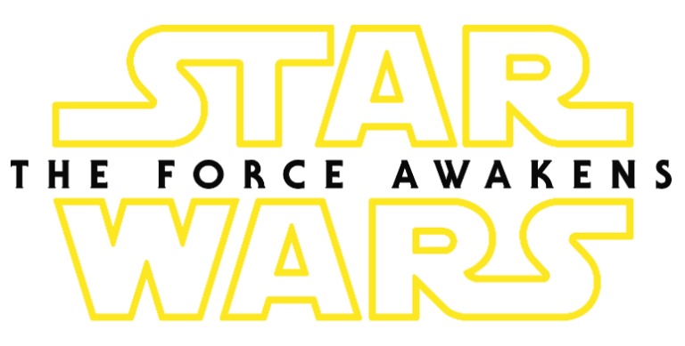 The force awakens logo