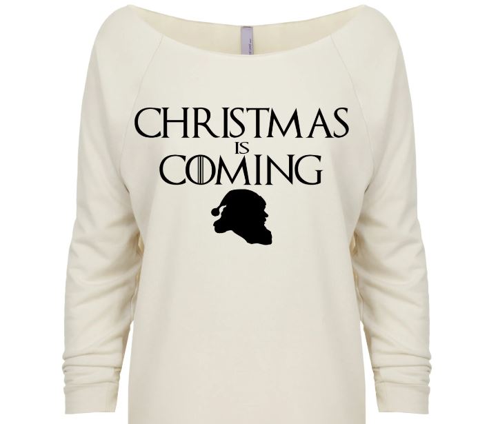 Christmas is coming tshirt