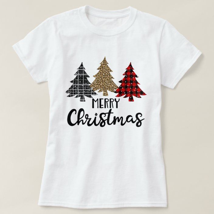 Christmas tree tshirt