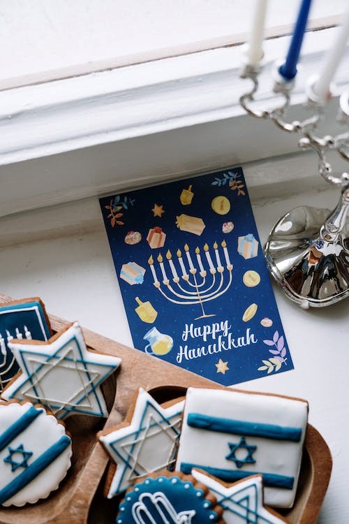 Hanukkah gift basket